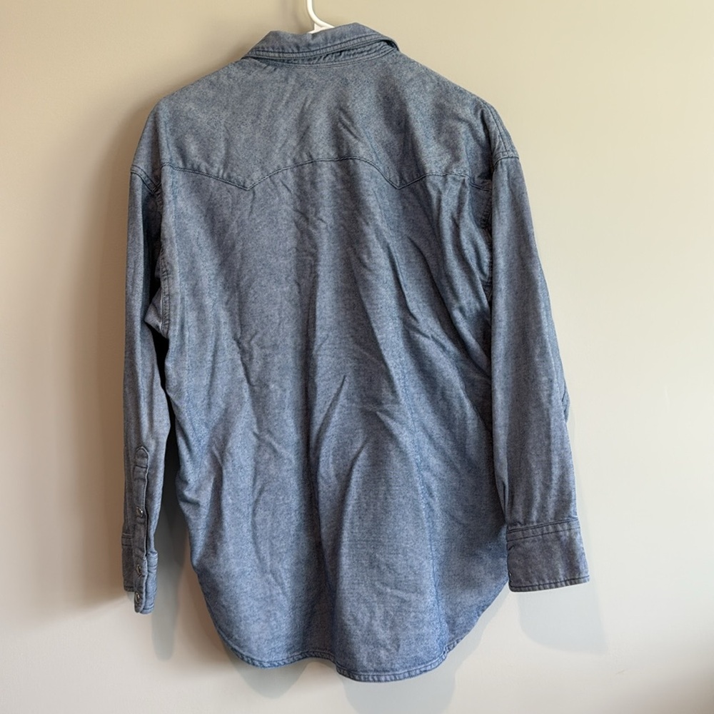 J.Crew Relaxed-fit indigo flannel shirt - Picture 6 of 8